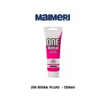 MAIMERI COLORE ACRILICO "ONE ACRYLIC" IN TUBETTO 120 ml. ROSA FLUO
