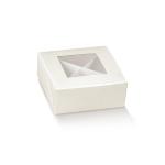 SCOTTON - SCATOLA CONFETTATA/BOMBONIERA SETA BIANCO 12921C