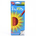 ELIOS PASTELLI A COLORI VIVACI, CONFEZIONE DA 24 PASTELLI