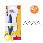 FORBICI "ZIG-ZAG" CM.13,5 LAMA ACCIAIO