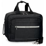 JOUMMA BAGS - BORSONE DA VIAGGIO MOVOM TRIMMED BLACK CON APERTURA FRONTALE