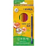 LYRA COLOR SOFT 4.0  ASTUCCIO DA 12 PEZZI, MINA Ø MM 4