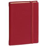 AGENDA TASCABILE GIORNALIERA 2024 BLOCCO FISSO, CON ELASTICO, cm. 8,5X13 DAILY POCKET "SILK" COL. BORDEAUX