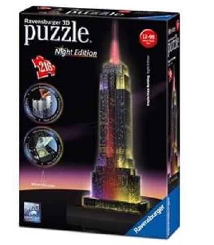 PUZZLE 3D EMPIRE STATE BUILDING NIGHT EDITION 216 PZ