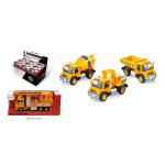 MODELLINO CAMION CANTIERE - SCALA 1:38, CON  RETROCARICA