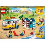 MATTONCINI LEGO® CREATOR - "AUTOBUS CAMPER SULLA SPIAGGIA"