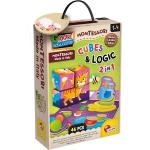 MONTESSORI - BABY WOOD CUBES AND LOGIC 2 IN 1