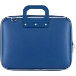 CARTELLA PORTADOCUMENTI/PORTAPC 15,6" CON TRACOLLA "BOMBATA CLASSIC" COL. BLU COBALTO