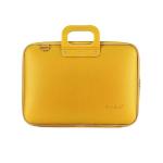 CARTELLA PORTADOCUMENTI/PORTAPC 15,6" CON TRACOLLA "BOMBATA CLASSIC" COL. GIALLO ZAFFERANO