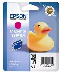 EPSON CARTUCCIA T0553 MAGENTA RX420/425 ORIGINALE