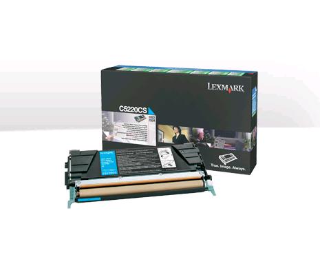 TONER LEXMARK CIANO C522 524  3.000 COPIE ORIGINALE