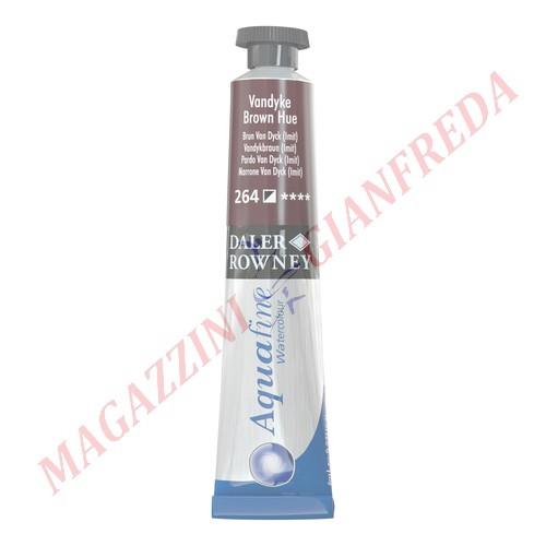 ACQUERELLO AQUAFINE DALER ROWNEY IN TUBETTO 8ML BRUNO VA DYCK (IMIT.)