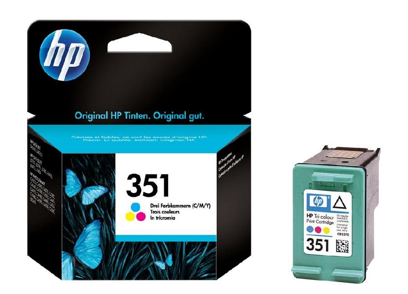 HP n. 351 CARTUCCIA COLORE (3,5ml)  (170 COPIE) ORIGINALE