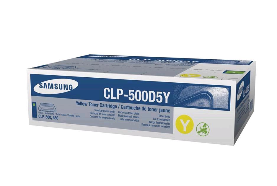 TONER SAMSUNG  CLP-500D5Y/ELS GIALLO (5000pg) ORIGINALE