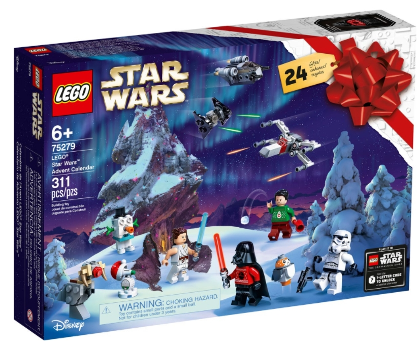 MATTONCINI LEGO® STAR WARS™ "CALENDARIO DELL'AVVENTO LEGO® STAR WARS™" - 311 PZ (6+)