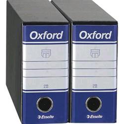 REGISTRATORE OXFORD MEMORANDUM G8105 DORSO CM. 8 BLU