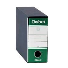 REGISTRATORE OXFORD MEMORANDUM G8118 DORSO CM. 8 VERDE