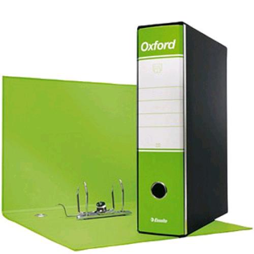 REGISTRATORE OXFORD G8560 DORSO CM. 8 VERDE LIME