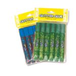 COLLA GLITTER - BLISTER 6 FLACONI ML. 10,5 - BLU