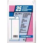 BUSTE A SACCO BIANCHE 80 GR. CM. 16X23 CON STRIP (25 PZ)