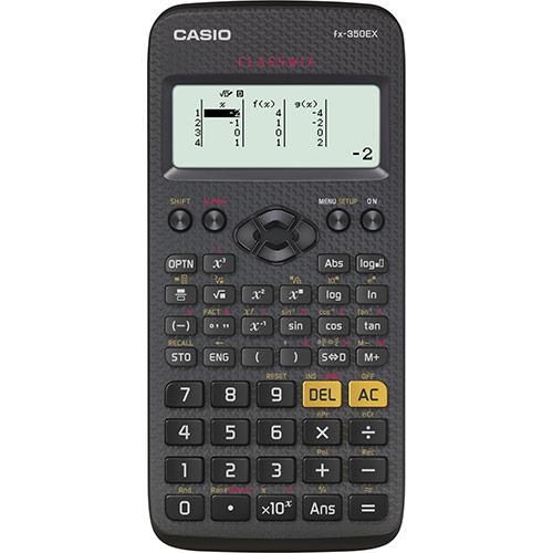 CASIO CALCOLATRICE SCIENTIFICA FX-350EX, ALIMENTAZIONE A BATTERIA, AMMESSA AGLI ESAMI