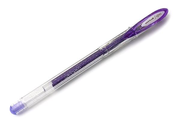 PENNA GEL SIGNO GLITTER 08 VIOLA