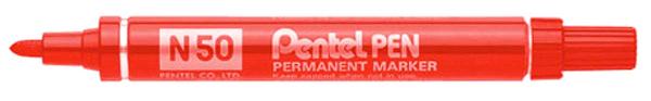 PENNARELLO PUNTA TONDA PENTEL N50 ROSSO