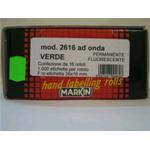 ROTOLO PREZZATRICE 26X16 VERDE PERMANENETE AD ONDA