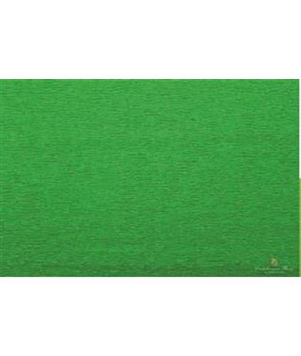 CARTA CRESPA CM. 50X250 MT. 40 GR. VERDE PRATO