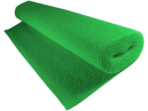 CARTA CRESPA CM. 50X250 MT. 40 GR. VERDE BANDIERA