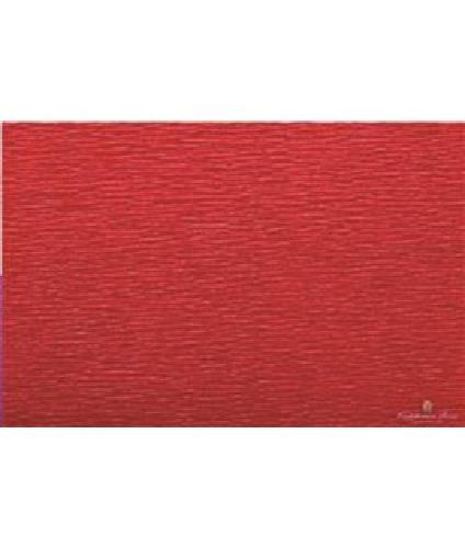 CARTA CRESPA CM. 50X250 MT. 40 GR. ROSSO CILIEGIA