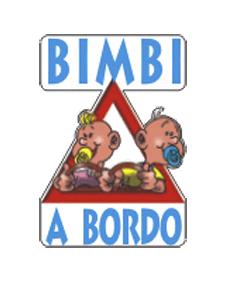 INDICATORI ADESIVI "BIMBI A BORDO"