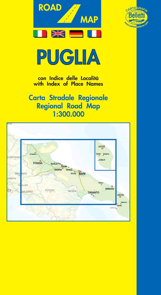 CARTE STRADALI,Puglia