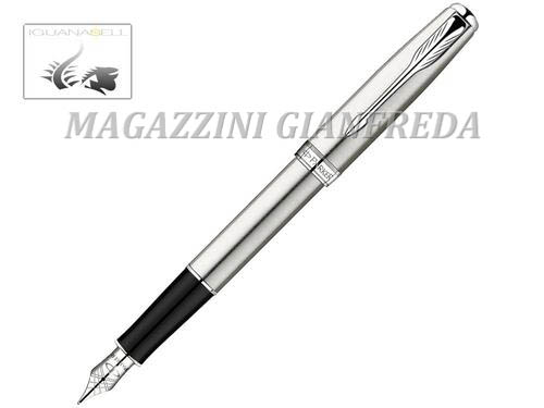 PARKER PENNA STILOGRAFICA PUNTA M "SONNET STAINLESS STEEL CT"