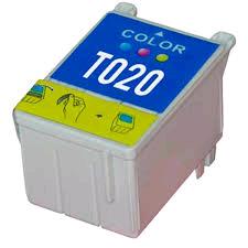 CARTUCCIA EPSON COLORE T020 PER  STYLUS COLOR 880  880I  880T COMPATIBILE