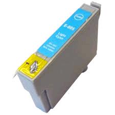 CARTUCCIA EPSON CIANO-CHIARO T0805  STYLUS PHOTO R265 R360 COMPATIBILE