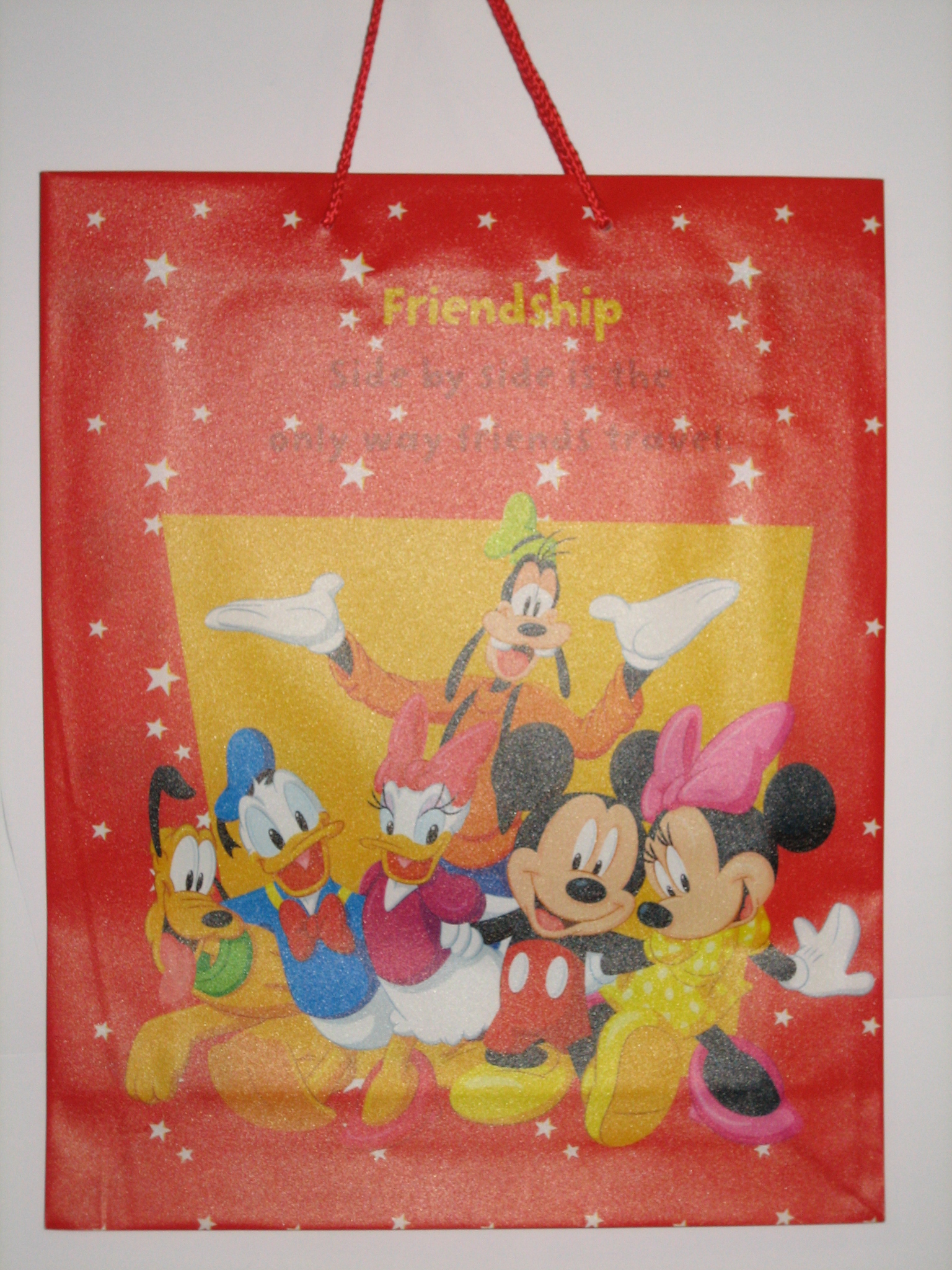 BUSTA REGALO DISNEY 40X32X10 CON CORDONCINO X