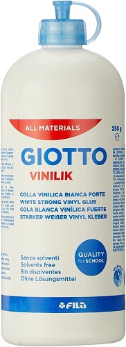 GIOTTO VINILIK COLLA VINILICA BIANCA  FLACONE 250 GRAMMI