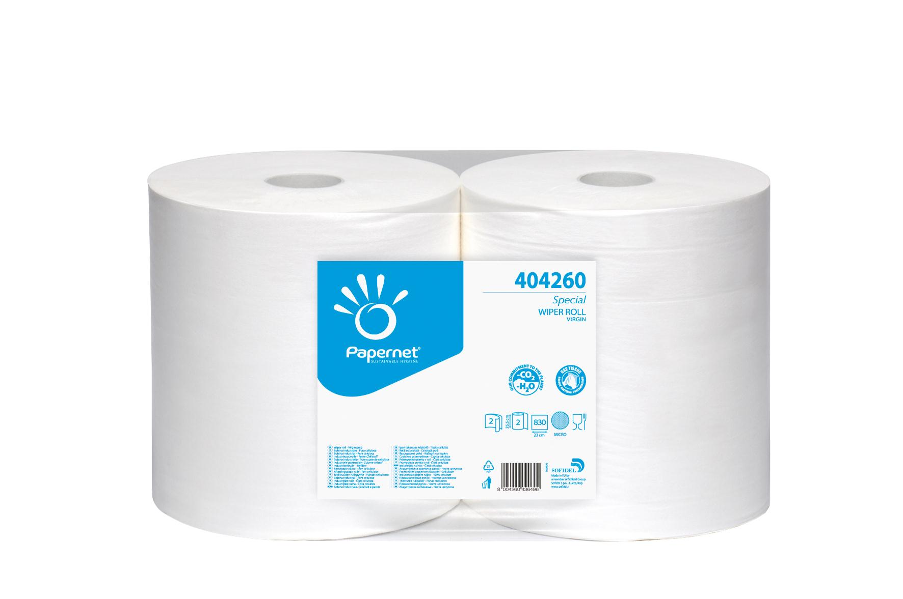 SOFIDEL ROTOLONI DI CELLULOSA 800 STRAPPI 2 VELI 2 PEZZI KG 3,2 - 407565