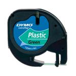 Nastro DYMO LT in plastica  12mmx4mt - Verde