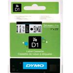 Nastri DYMO D1 24 mm x 7 m Nero/Bianco