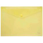 BUSTE C/BOTTONE IN PP FTO A4 COL.GIALLO