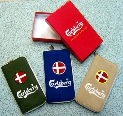 CARLSBERG PORTAFOGLIO DONNA COL. BLU