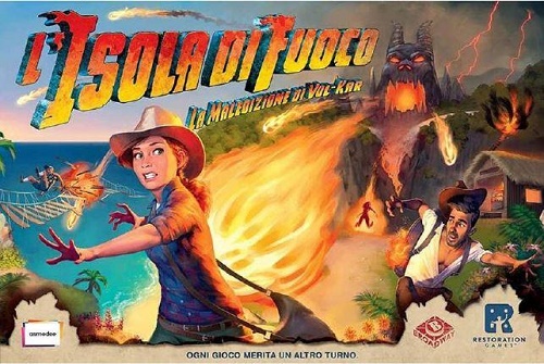 ASMODEE - GIOCO DI SOCIETÀ "L'ISOLA DI FUOCO" 8271