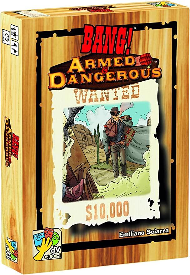 DV GIOCHI CARTE DA GIOCO ESPANSIONE "BANG! - ARMED & DANGEROUS"