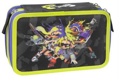 PANINI - ASTUCCIO 3 ZIP SPLATOON 70066