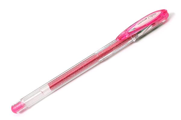 PENNA GEL SIGNO GLITTER 08 ROSA