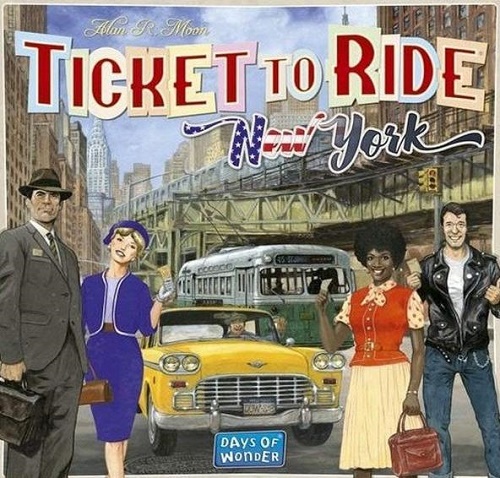 GIOCO DI SOCIETÀ "TICKET TO RIDE NEW YORK"