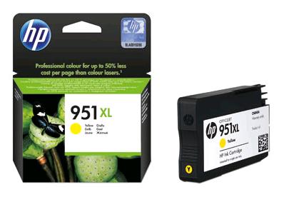 CARTUCCIA HP GIALLO  951XL  (1.500 COPIE) ORIGINALE