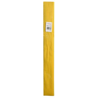 CARTA CRESPA CM. 50X250 MT. 40 GR.  GIALLO